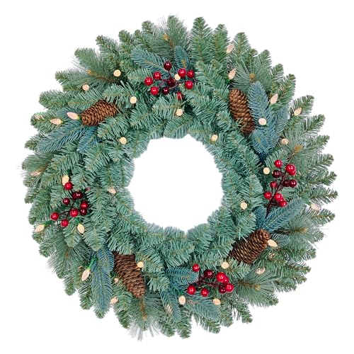 Assilyraft 26 inches Pre-lit Blue Spruce...