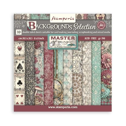 Stamperia - Scrapbook Paper Pad for Scrapbooking, Albums, Cards,...