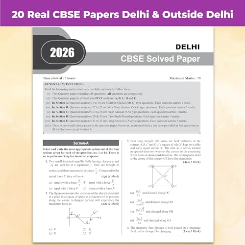 Image of PW CBSE Class 12 PYQs - Past 10 Years Solved Papers For 2027 Board Exams | Delhi & Outside Delhi Papers Covered | Physics, Chemistry, Maths, English