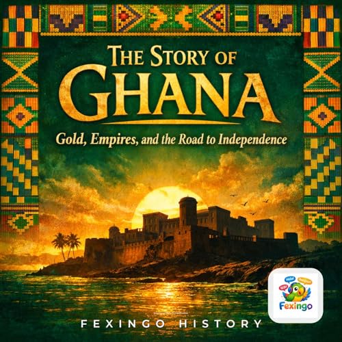 The Story of Ghana: Gold, Empires, and the Road to Independence &mdash; Fexingo History copertina