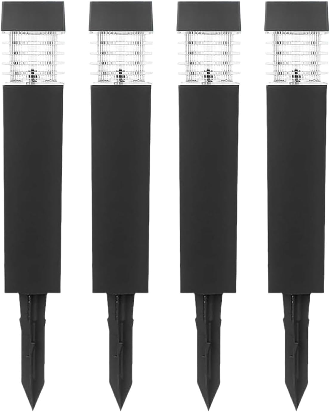 Solar Powered Ecothaw Solar-Powered De-Icing Light, Sustainably Yours,Kinetic Mini Solar-Powered De-Icing Light, Solar Outdoor De-Icing Light, Solar Ground Plug-in Light (Warm, 4 PC)