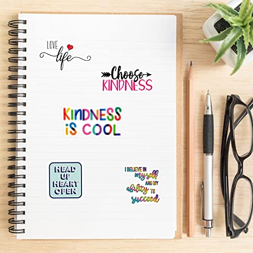 Inspirational Stickers, Motivational Bulk Stickers, 52Pcs Encouraging Positive Stickers For Students Teachers Teens, Dovipta Vinyl Waterproof Stickers For Water Bottles Laptop Journaling Scrapbook (Encouragement) #TOP3
