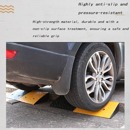 Rubber Ramp Mat, Non-Slip Outdoor Ramp Mat, Easy Access, Suitable for Wheelchairs, Steps, Cars(50 * 32 * 10cm) miniatura 6
