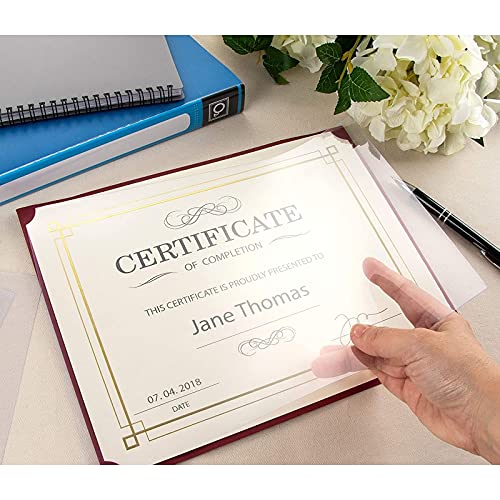 Juvale-10-Mil-Clear-Plastic-Binding-Covers-for-Reports-Presentations-85x11-in-100-Sheets