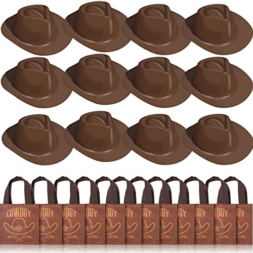 Satinior SATINIOR-COWBOY HAT-39 24 Pcs Cowboy Hat And Bags Set thumb #7