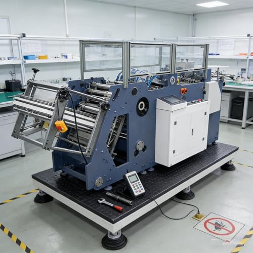 Industrial Paper Box Machine, Carton Box Manufacturing Equipment for Packaging Plants and Printing Workshops