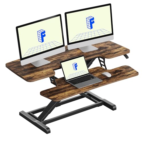FlexiSpot 40" Spring-Assist Standing Desk Converter