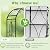 MOTION Garden Arch Trellis Arbor - Metal Garden Arbor Garden Trellis, Wedding Arch for Ceremony, Garden Arch Trellis for Climbing Plants Roses Vines Outdoor Yard Lawn, 7.3'H x 3.9'W, Black