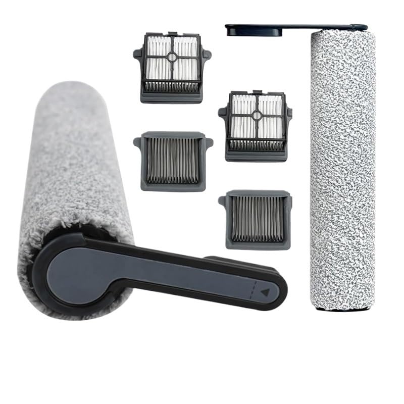 Compatible with Tineco Floor One S7 Pro Vacuum Roller Brush Filter Original Scraper Roller Dirty Water Tank(Plum)(Dark Khaki)