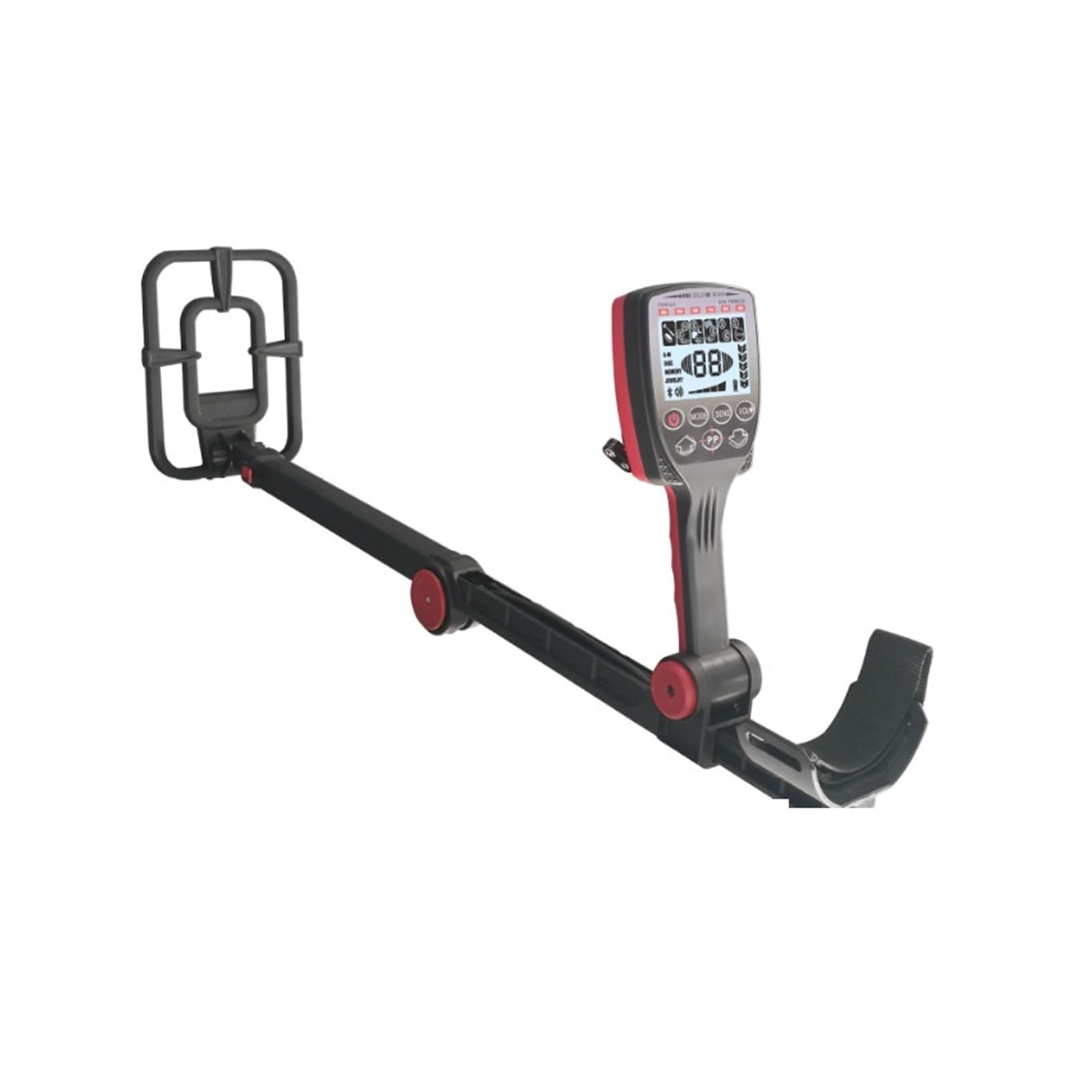 Metal Detector, MD-610 Foldable Easy to Carry Outdoor Underground Metal Detector to Explore Treasures