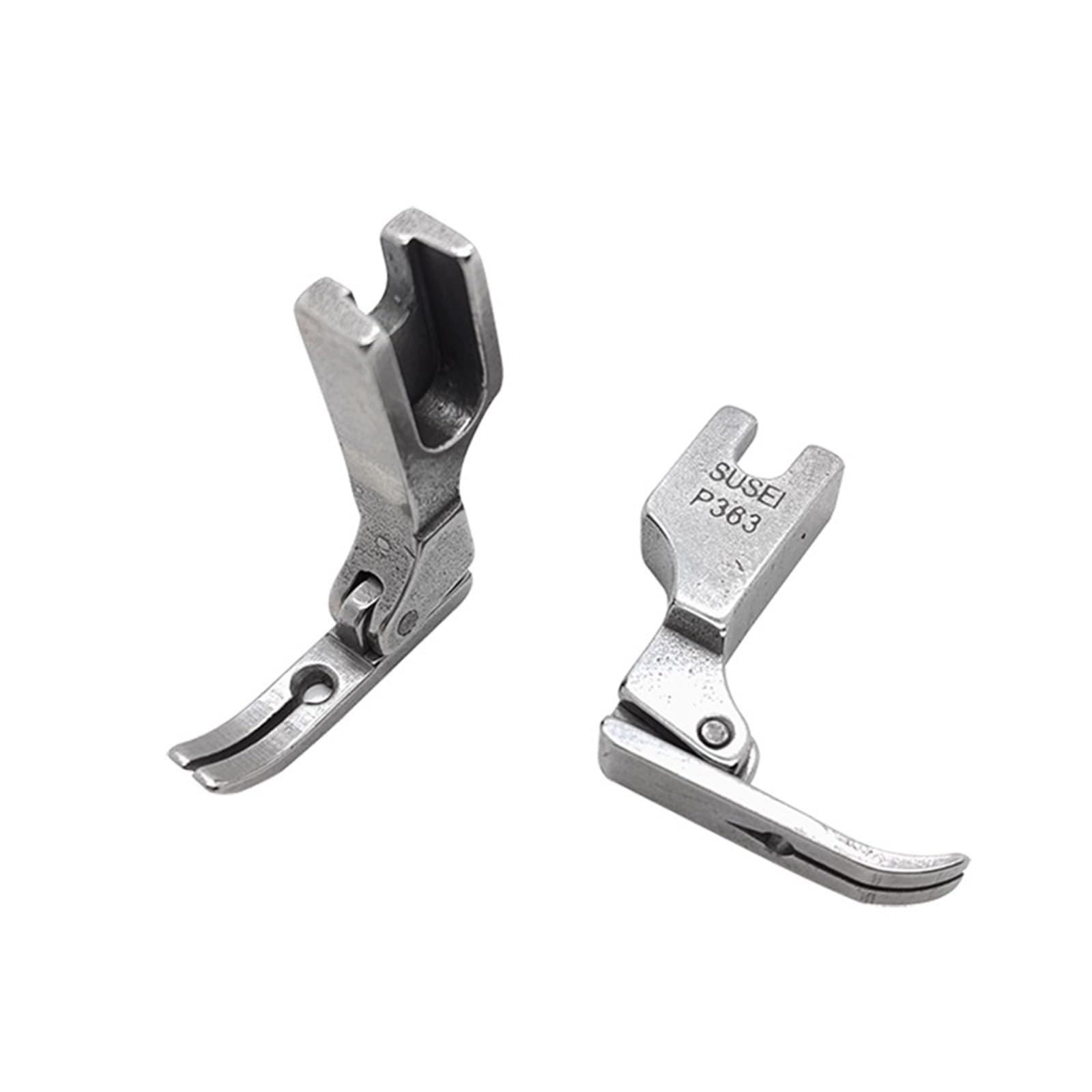 Industrial Sewing Machine Presser Foot Flatcar 0.3 Presser Zipper Foot P363 Toothpick Thin Steel Presser Foot AA7182-2(IRON)