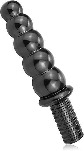 Romi Consolador largo realista novedoso calabaza ultra tamaño pene artificial 5 cuentas polla sexual para mujer