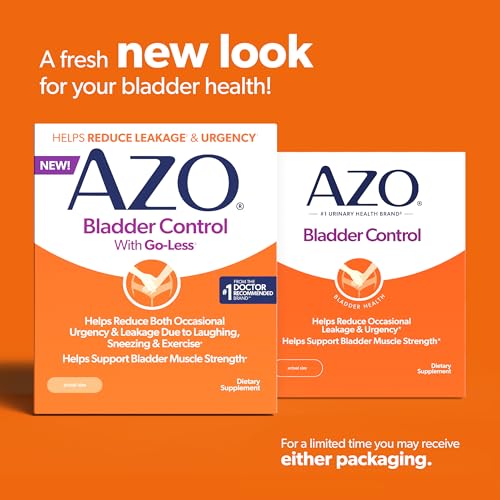 Image of AZO Bladder Control with Go-Less Daily Supplement for Men & Women, 72 Ct | Drug-free Bladder Support Pills, Reduces Occasional Urgency & Leakage, Supports Bladder Function*, Pumpkin Seed Extract