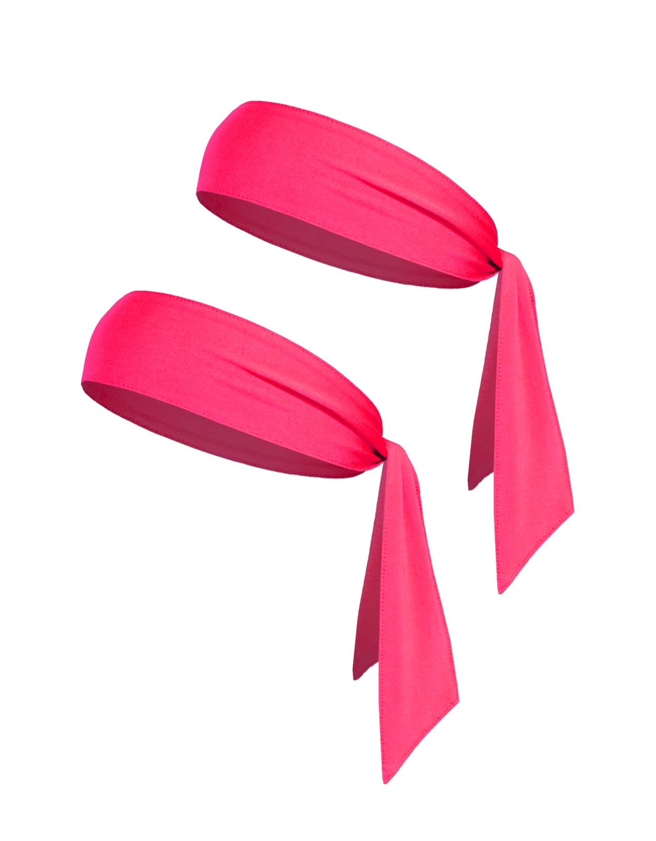 Tie Sweatband Headband, Sports Head Ties for Men, Women, Kids, Ninja, Karate, Tennis, Pirate Band Bandana, Athletic Hairband for Basketball, Softball,