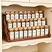 Nurtopia Bamboo 3 Tier Spice racks, Kitchen Seasoning Spices Rack, Spice Organizer, Suitable for Spice Organizers Such as Sitchen Countertops, Stoves, Sorage Rooms (XXL)