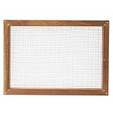 Tablecraft 11088 Herb Drying Rack, Natural, 13.75-inch Length, Acacia Wood