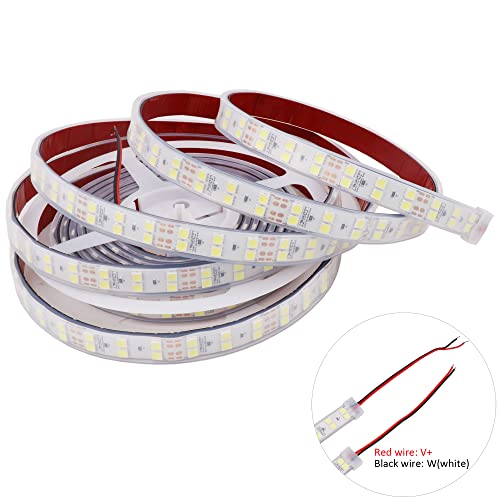 Tira de LED SMD5050 blanca 5 metros 12V IP67 resistente agua miniatura 5