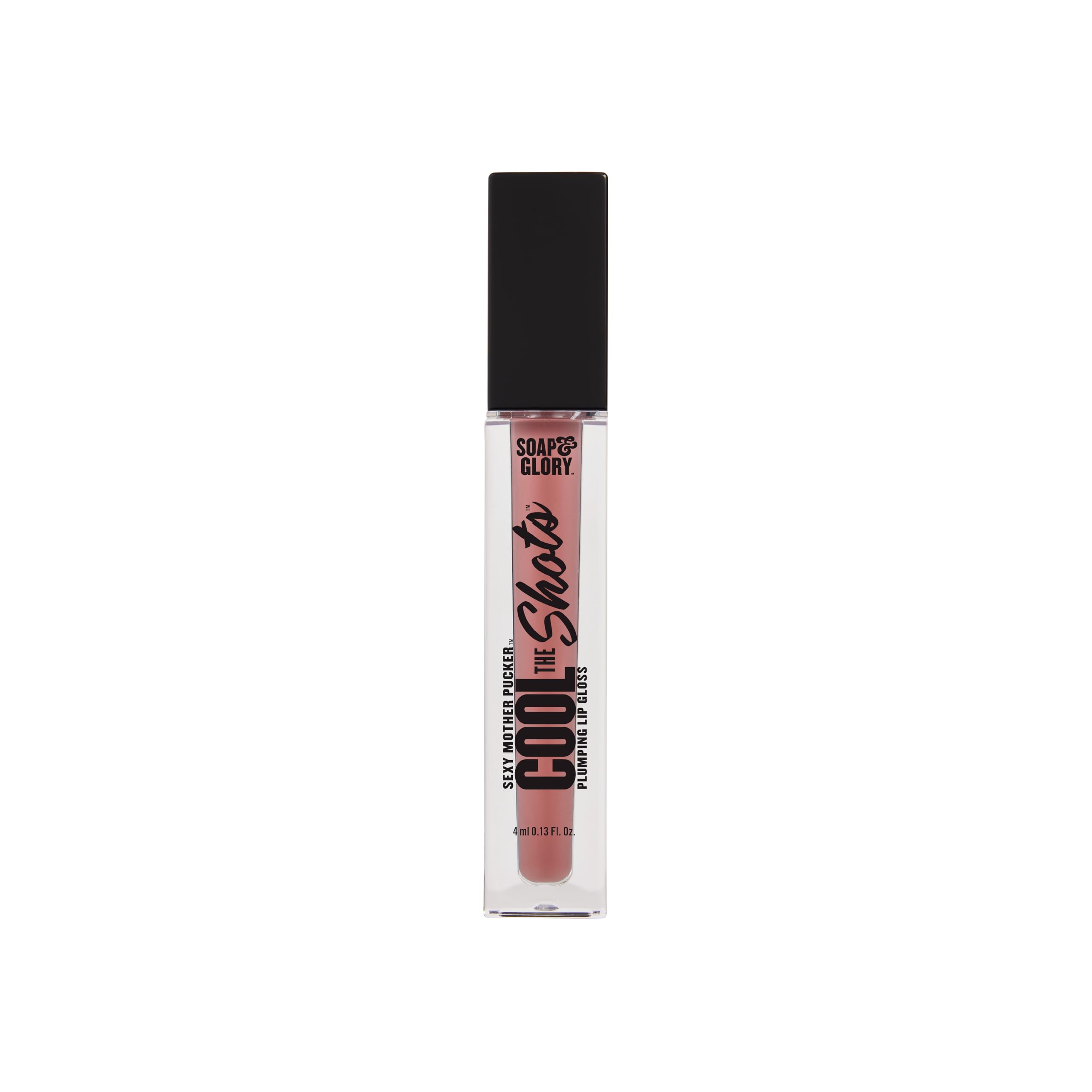 Soap & Glory SMP Cool The Shots Plumping Lip Gloss - Hydrating & Cooling Lip Plumper - Infused with Menthol & Vitamin E - High Shine, Glossy Finish -