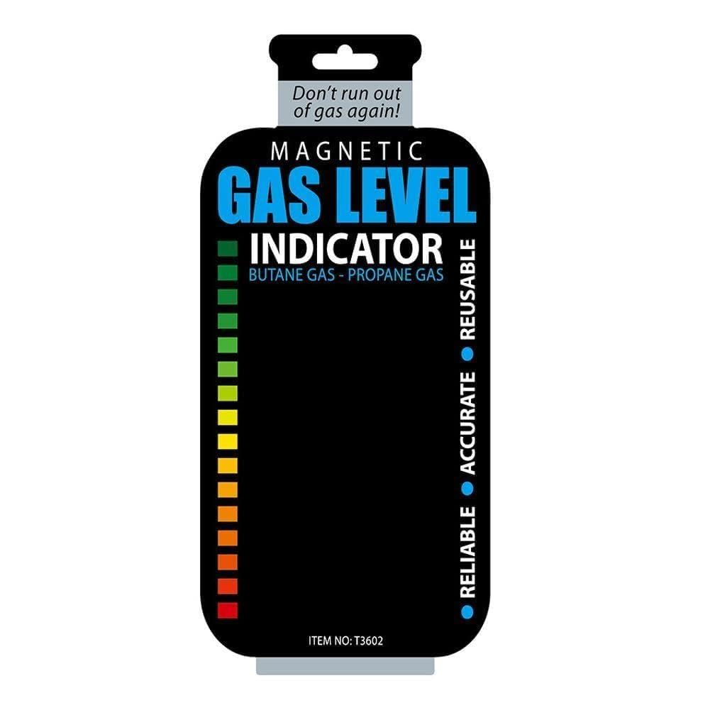 1 indicateur de niveau de gaz pratique propane, butane, GPL, carburant, réservoir de gaz, indicateur de niveau de remplissage, accessoire de mesure magnétique