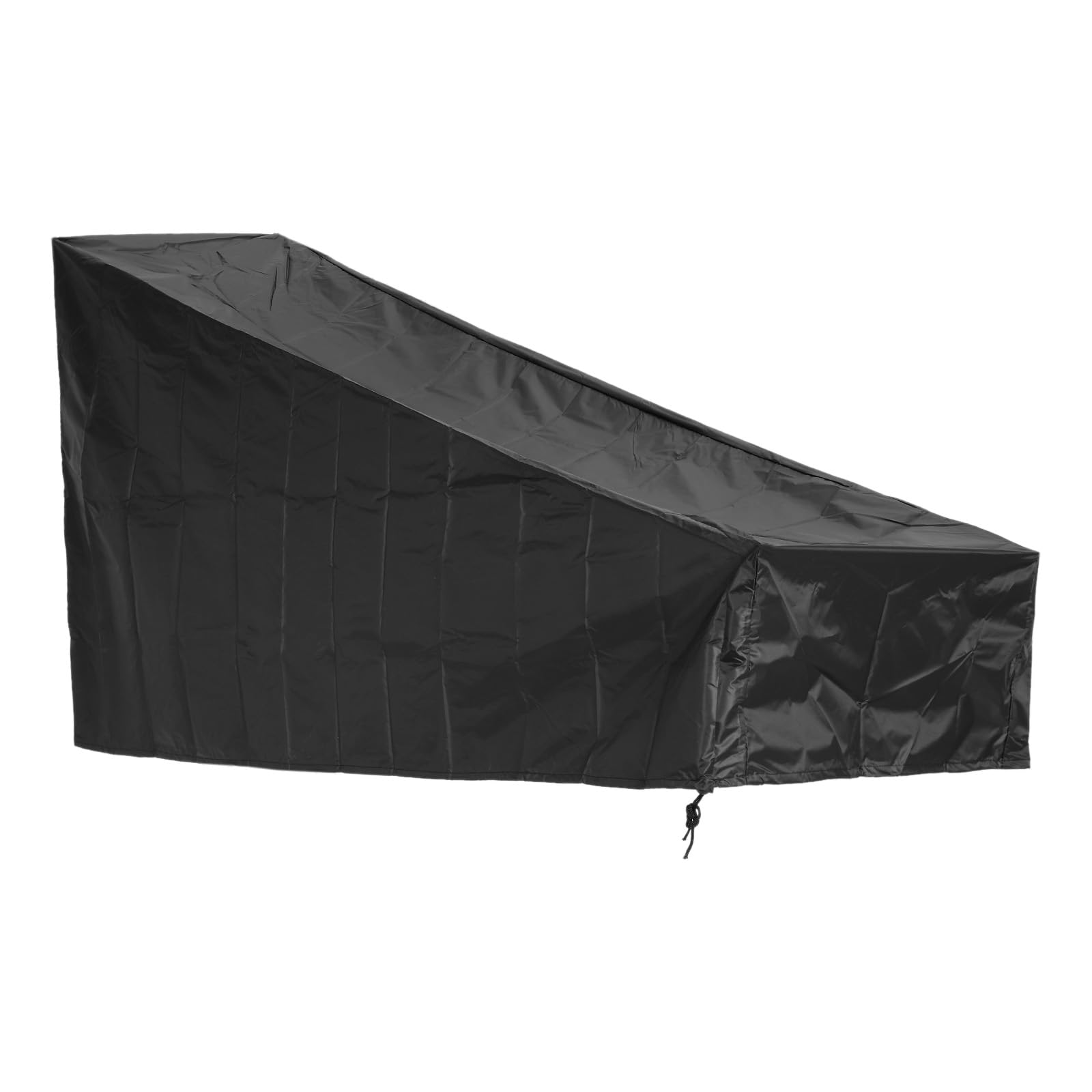 Funda para cortacésped con tejido reforzado de alta resistencia de 75 pulgadas negra