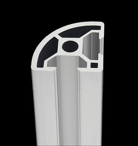 Miniatura 3 de TEN-HIGH Perfil de extrusión de aluminio 3030R 55.12 pulgadas55.118 in Estándar europeo para impresora 3D y CNC DIY (Cantidad 4 piezas, Grosor 0.087