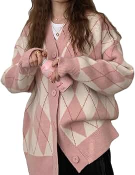 トップス mideal plaid pattern cardigan PINK mideal plaid pattern