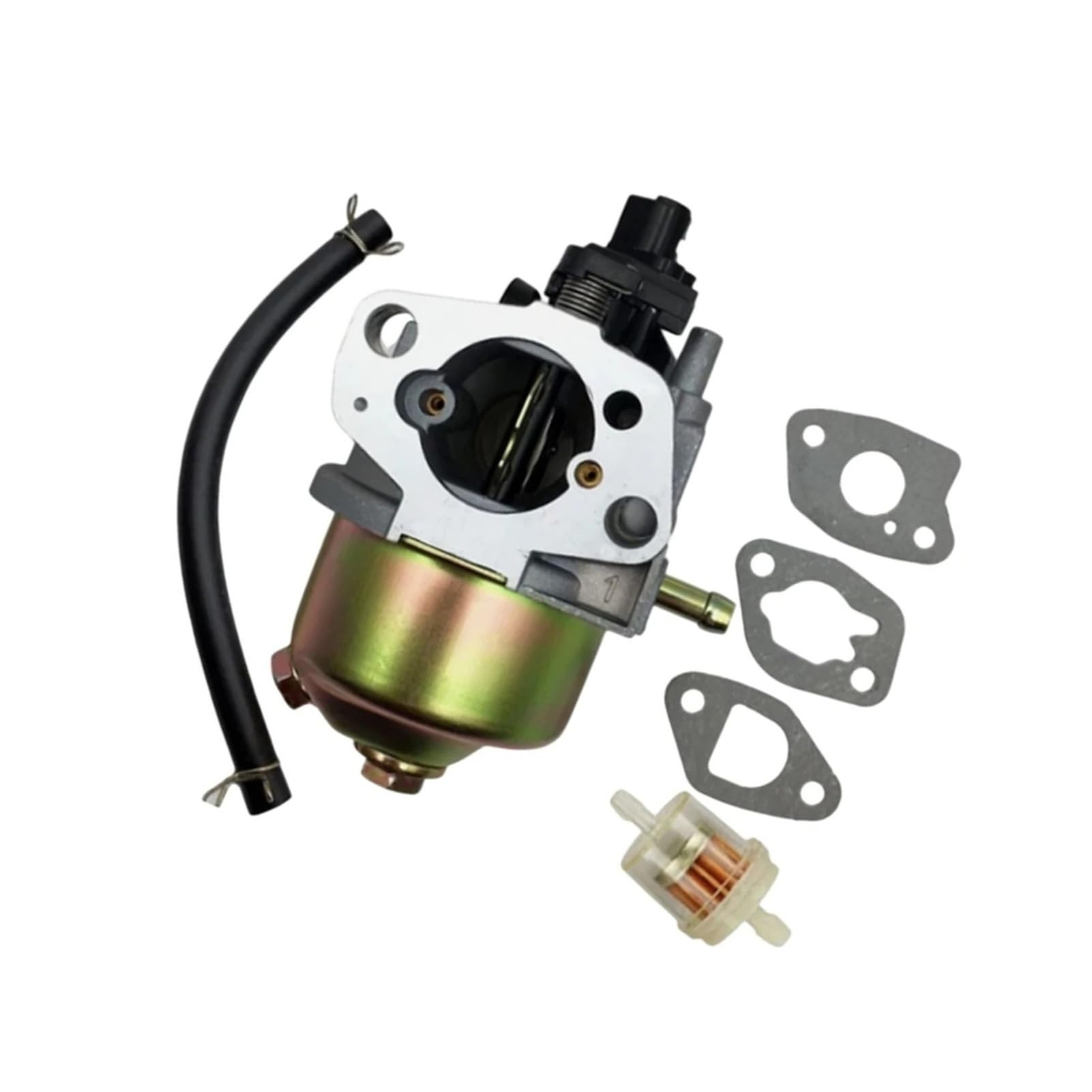 Tuyau de carburant et kit joints de carburateur pour entretien de tondeuse thermique 139CC