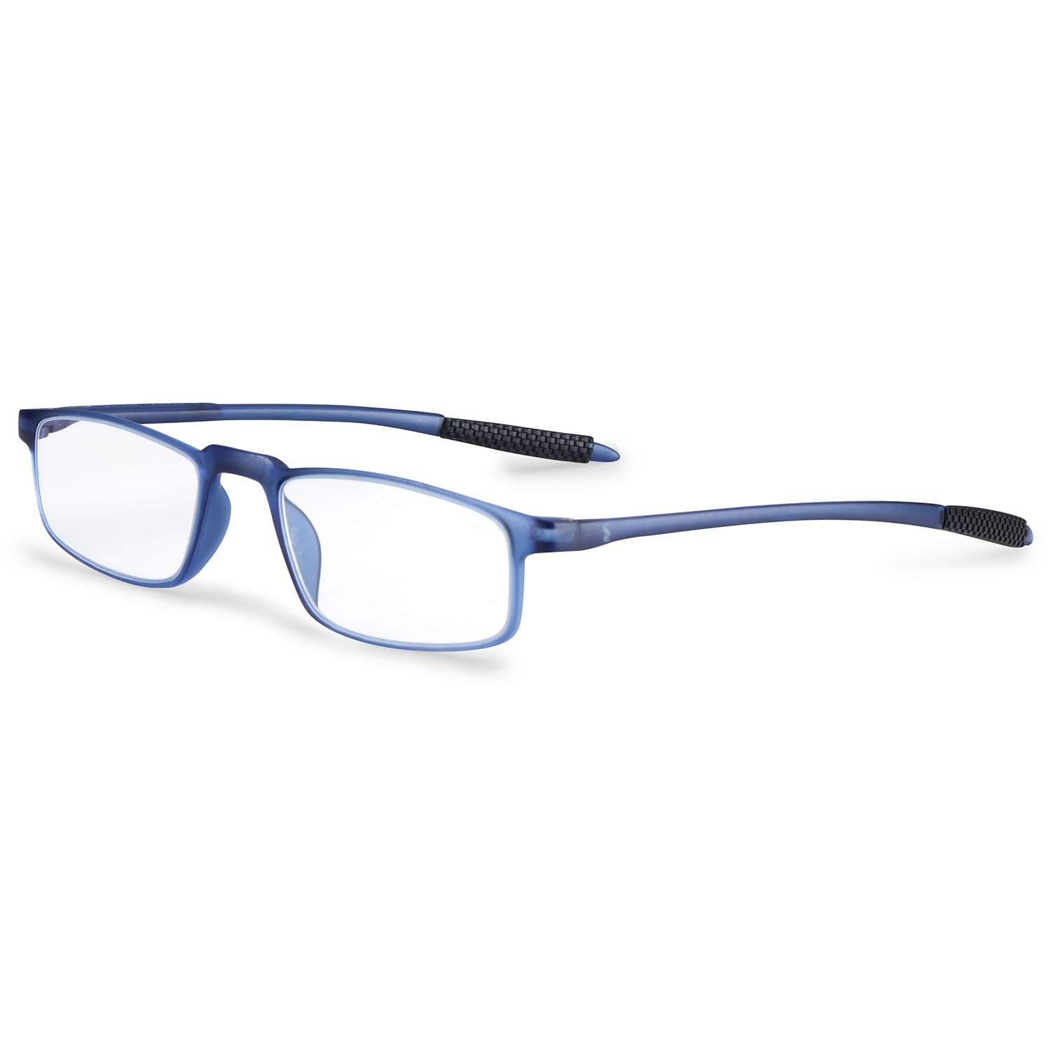 AEC EasyRider Unisex Reading Glasses Power Full Rim Stylish Rectangular Blue Light Blocking Lenses with Neck Rest & Pocket Clip – Includes Soft Sleeve Case for Men and Women-image-35