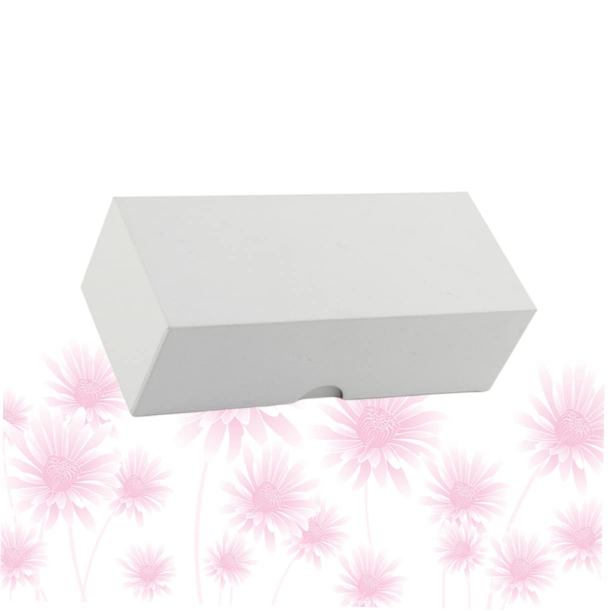 LIFKOME 5pezzi Custodia Per Occhiali Carta Kraft Bianco Scatola Portatile Per Sole e Ottica Organizer Pratico e Sicuro Per Viaggi Accessori Per Occhiali Design Semplice e Elegante
