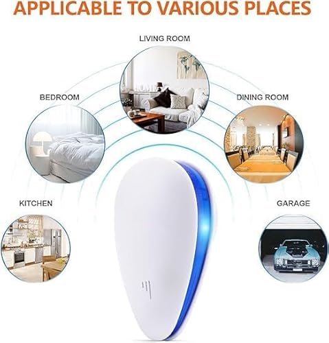 Ten Kiki Ultrasonic Pest Control Repeller, Plug-In Ultrasonic Pest Control Repellent For Mouse, Bug, Rodent, Insects, Cockroach thumb #5