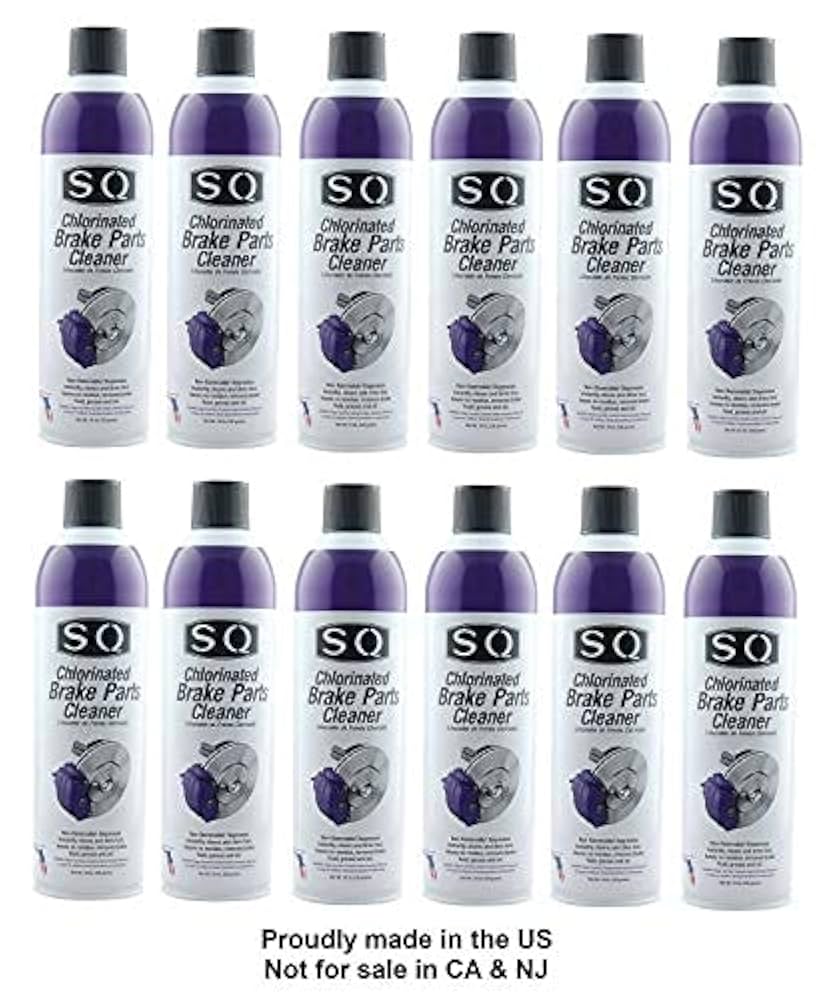 Amazon.com: SQ Non-Flammable Brake Parts Cleaners,12 Pack