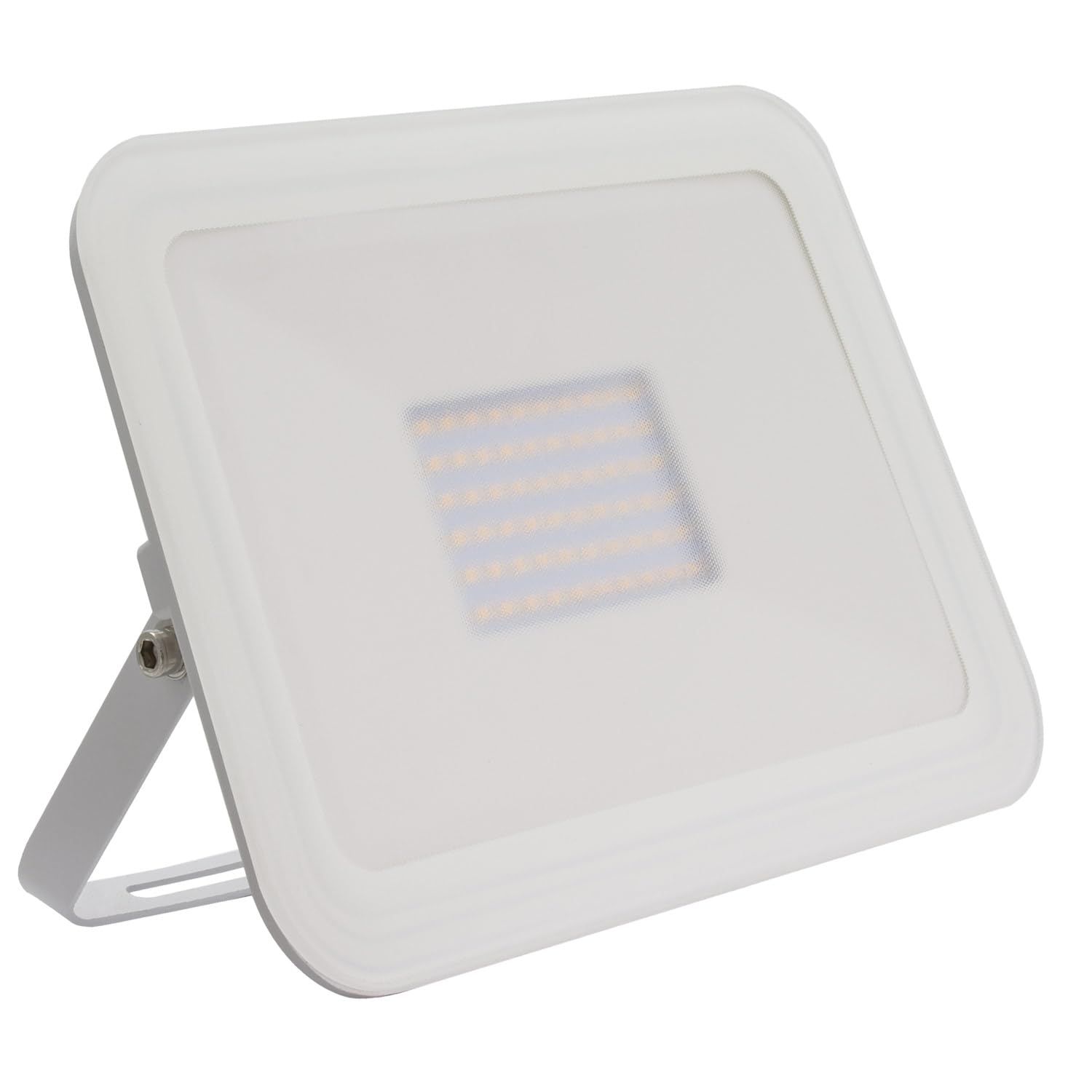 Ledkia Naświetlacz LED 100W Slim Cristal Biały 6000K Zimna Biel 120lm/W IP6