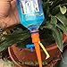12 PCS Plant Self Watering Spikes System with Slow Release Control Valve Switch,Suitable for All Bottles Plant Waterer with Anti-Tilt Anti-Down