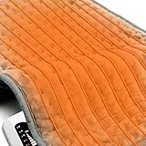 Electric Heating pad for Back Neck Shoulder Knee Arms Legs- Electric Heat Pads with 6 Heat Settings & Auto Shut Off Heat Heating Pad for Birthday Mother Father Girl Men Women