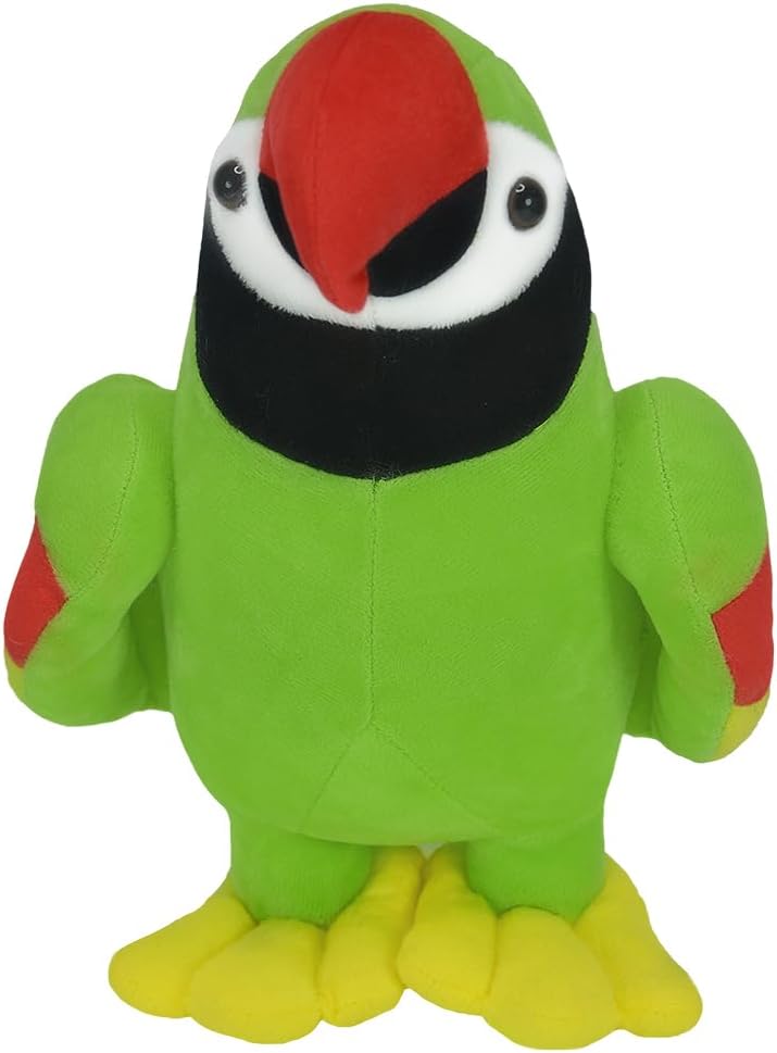 - Ultra 15 inch Parrot Fully Stuffed Bird Soft Premium Plush Toy for Kids in Green | Snuggling and Playtime | Animal Toy | Birthday Gift | Anniversary | Christmas | Diwali | Home Decor