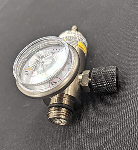 Ideal Calibrations Msa Compatible 0.25Lpm Nickel Brass Fixed Flow Calibration Gas Regulator For Altair 4,Altair 4X,Altair 4Xr,Altair 5,Altair 5X,Sirius - C10 #TOP1