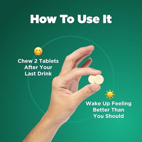 Miniatura 8 de H-PROOF The Anytime You Drink Vitamina para el metabolismo del alcohol, salud hepática e inmunidad con electrolitos, antioxidantes, cardo mariano,