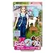 Barbie Careers Playset, 65th Anniversary Farm Veterinarian Set with Blonde Vet Fashion Doll & 10 Accessories Including Lamb with Moving Ears