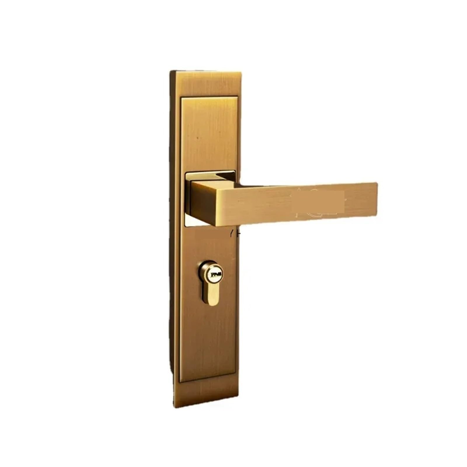 Poignée de porte en bois avec clé pour sécuriser votre bureau à la maison
