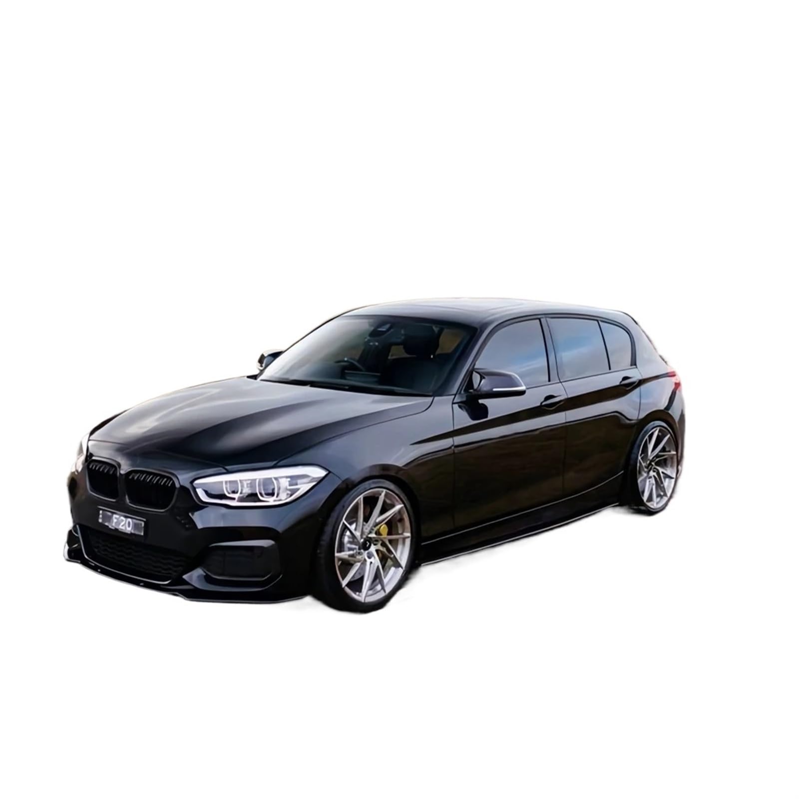 MCSTYEWR Przedni Zderzak Spoiler Kompatybilny z BMW 1 F20 F21 2015-2019