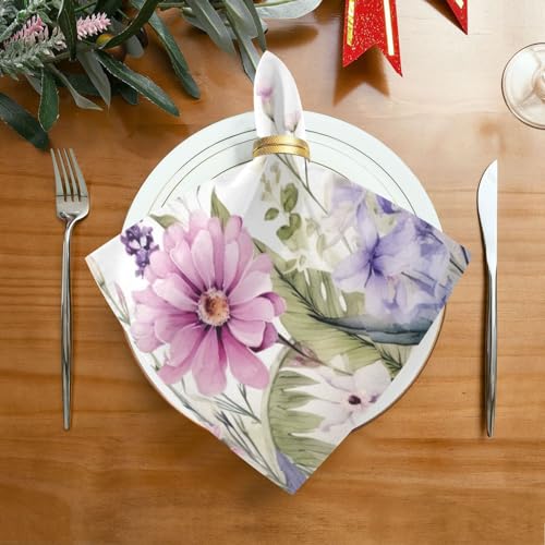 Set de 6 Servilletas de Tela Wild Flower 50.5x50.5 cm miniatura 2