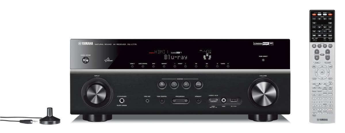 [完動品] YAMAHA RX-V775 AVレシーバー Receptor HDMI A/V Yamaha RX-V775 Preto, 6 em 2 saídas | Amazon.com.br