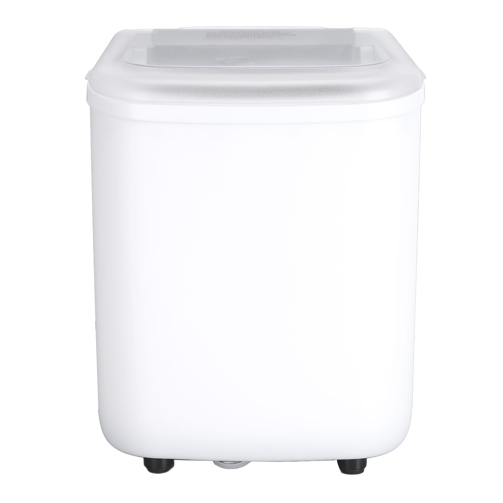 Fabricante de Hielo, Máquina de Hacer Hielo Operación Simple Ventana Transparente Autoinformación Portátil Eficiente para el Hogar para Restaurante (EU enchufe 220V)