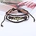 Temperament & Fashion Alloy Bat Leather Bracelet - Unisex Wrist Personalized Accessory, Punk-style Bangle, Trendy Jewelry, Mittelgroße, Leather, no