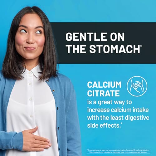 Image of NatureWise Calcium Citrate 300mg Capsules - Supplement for Bone Health - Easy to Digest & Well-Absorb - Vegan, Non-GMO, Gluten-Free - 180 Capsules[90-Day Supply]