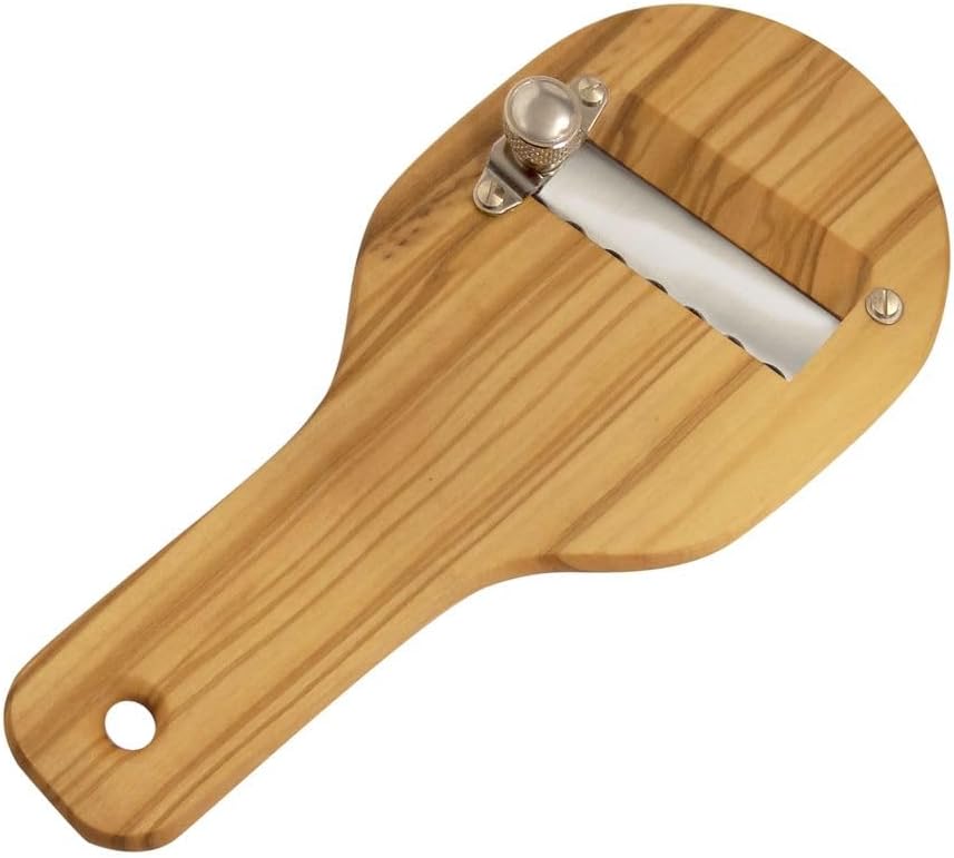 LOUIS TELLIER - Wooden Truffle and Vegetable Slicer - Chocolate and Cheese Shaver
