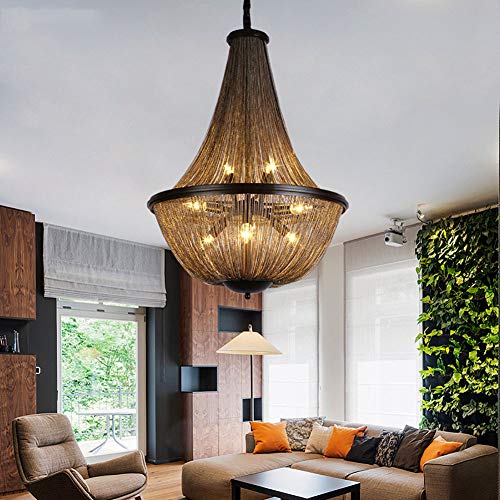 Lustre de plafond noir mat pour illuminer une table sombre