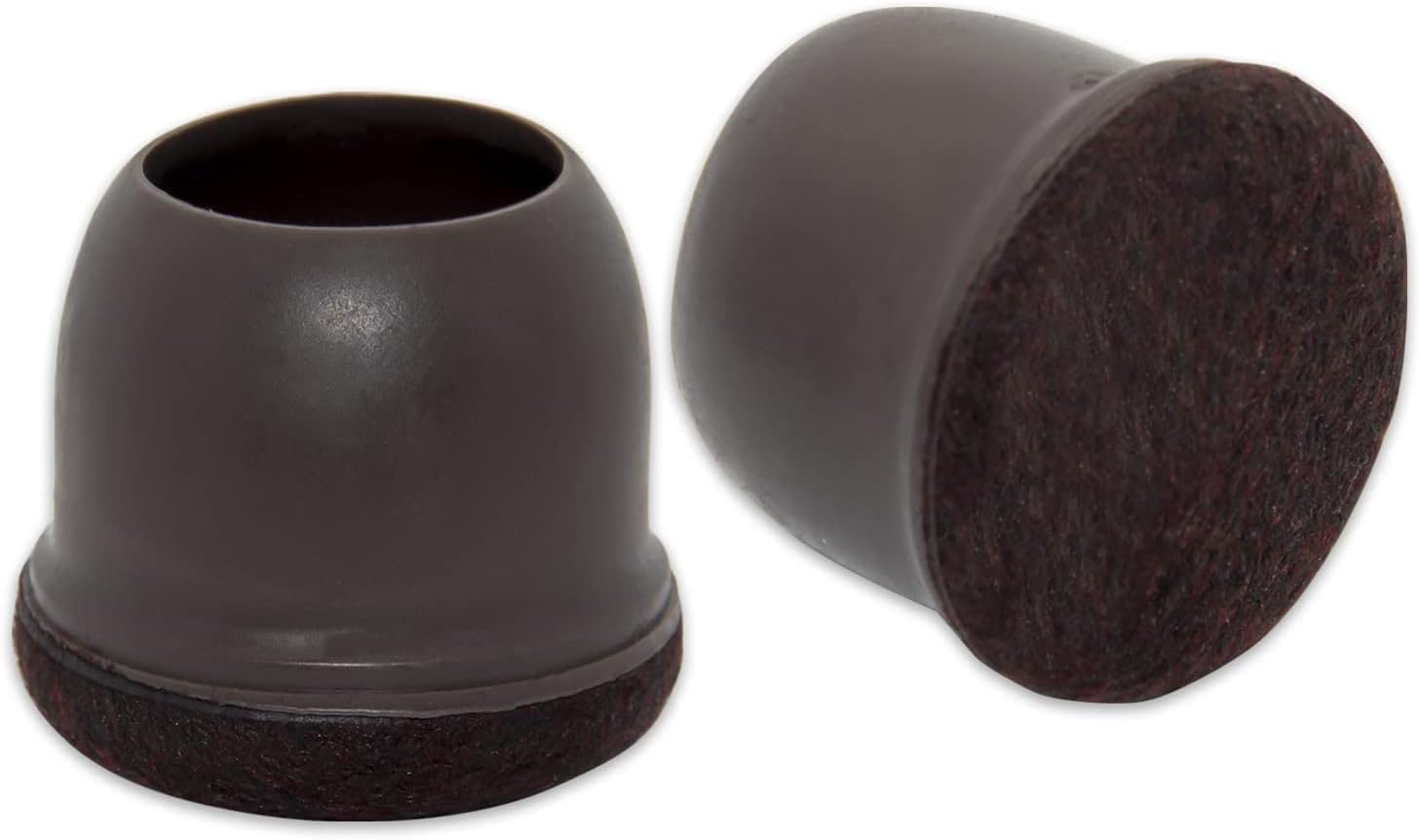 Protectores de piso for patas de sillas, almohadillas de fieltro for muebles, 24 piezas, tapas de silicona for patas de sillas, cubiertas de fieltro, protectores de patas for muebles, almohadillas for