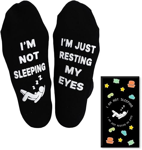 Calcetines de regalo de Navidad, cumpleaños, día del padre, regalos para hombres, papá, abuelo, hijo, mujer, abuela e hija