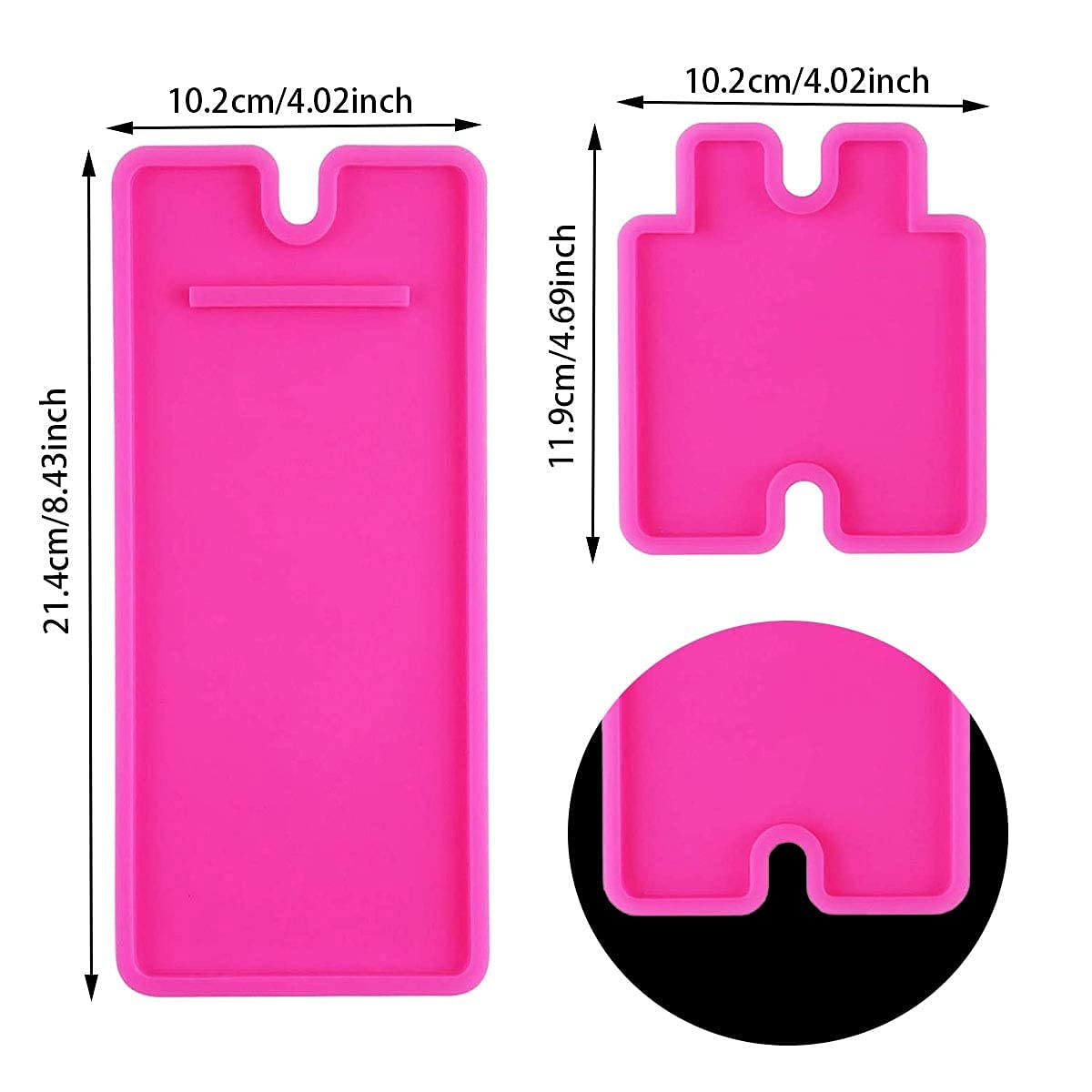 MarkMark Siliconen Smartphone Stand Mobiele Telefoon Houder Rubber Stand Op Bureau Antislip Oranje TPAF46657Orange